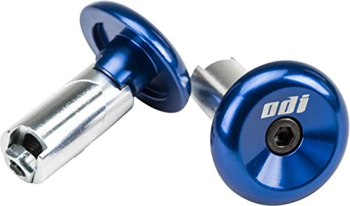 ODI End Plug - Aluminum Blue, One Size