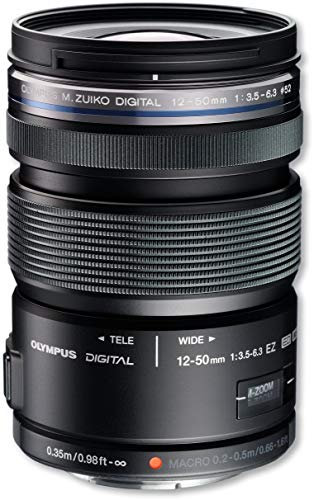 Olympus M.Zuiko Digital ED Objektiv (12-50mm 1:3.5-6.3 EZ) schwarz