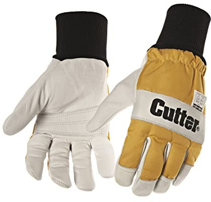 Cutter CW400 Classic Chainsaw Glove, Yellow
