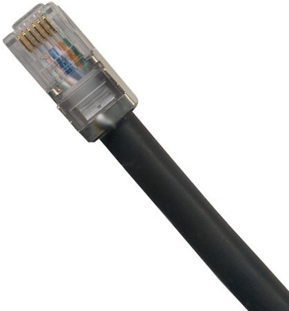 30 m utomhus telefonkabel RJ11/RJ12 direkt begravning (skärmad)