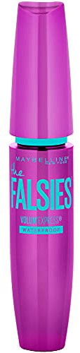 Maybelline Volum' Express The Falsies Waterproof Mascara, Volumizing and Separating Make Up Formula, Very Black, 1 Count