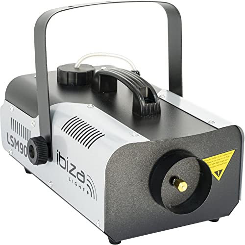 Ibiza - LSM900W - Máquina de humo de 900W con control remoto - Negro y gris