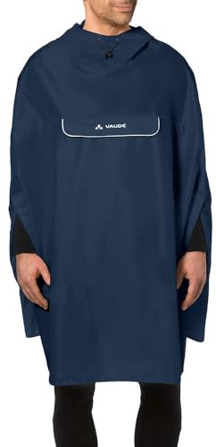 VAUDE Valdipino Poncho, wasserdicht und winddicht, marine, XXL