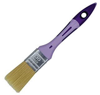 Savy 4807030 Pinceau plat toute peinture Fibres Synthétiques largeur 30 mm, Violet