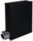 Design-Briefkasten mit Zeitungsfach 12 Liter schwarz (RAL 9005) Mocavi Box 111 Postkasten Zeitungsrolle