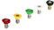 GreenWorks 5202402 Universal-Hochdruckreiniger-Sprühspitzen, 3300 PSI, 5 Stück