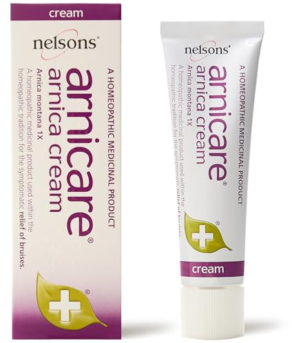 Arnicare Arnica Cream for Bruise Relief (30g), Arnica Montana Bruise Cream, for Bruises, Swelling, Knocks & Bumps, Homeopathic Medicinal Product with Natural Arnica