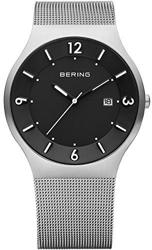 BERING Herren Uhr Solar Movement - Solar Collection mit Edelstahl und Saphirglas 14440-002 Armbandsuhren - 5 ATM