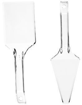 Cake Server Set - Square and Triangle Servers 2 Pieces
