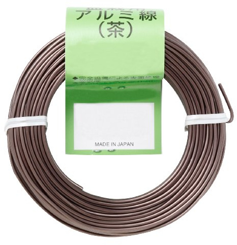 Tenartis Filo di Alluminio Anodizzato per Bonsai 1 mm 100 g - Ishizaki Kenzan Made in Japan