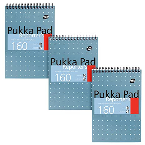 Pukka - NM001 - Pads Cahier de musique à spirale (Import Royaume Uni) - lot de 3