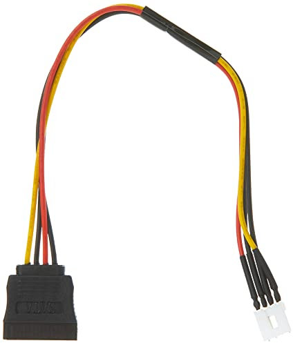 DeLOCK Cable Power SATA 15 Pin Male to Floppy 4 83877 Cable Power SATA 15 Pin Male to Floppy 4,Black/red/yellow, 24cm
