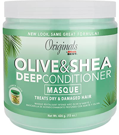 ORGANICS BY AFRICA'S BEST Ab Org Olive Oil Deep Conditioner 15 Oz 426 g