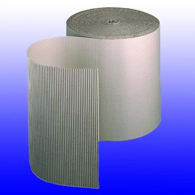 der-verpackungs-profi Rollenwellpappe grau 120cm x 70m