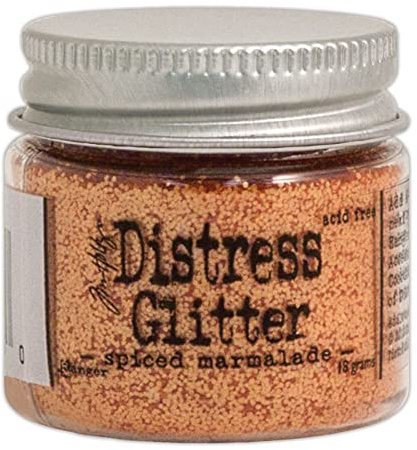 Ranger Tim Holtz Distress Glitter, 1-Ounce, Spiced Marmalade