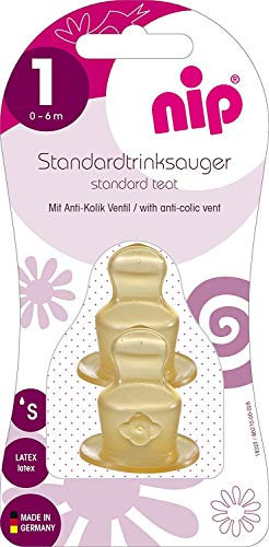 NIP Größe 1 (0-6 Monate), Sauglochgröße S (Tee)