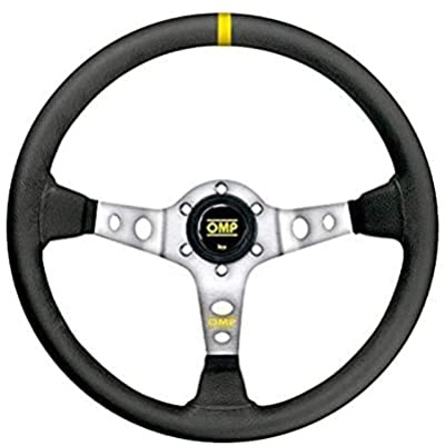 OMP OD/1956/AN Volante sportivo nero grigio