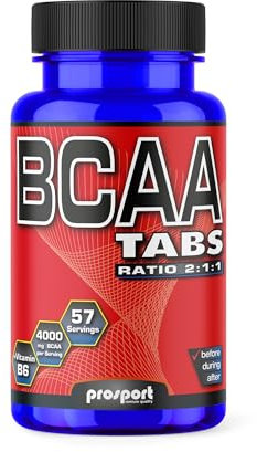 Prosport BCAA Tabletten, 230 Stück, 241,5g Dose, Aminosäuren