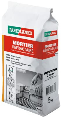 ParexGroup LA2822-2822 refractarios Mortero 5 kg