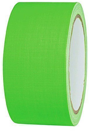 PA-WORLD NEON Gaffa Tape Klebeband UV-aktiv 50mm x 25m grün