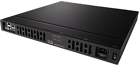 Cisco ISR 4331 Ethernet LAN Black wired router - Wired Routers (10,100,1000 Mbit/s, 10/100/1000Base-T(X), Ethernet (RJ-45), IEEE 802.1ag,IEEE 802.1Q,IEEE 802.3,IEEE 802.3ah, BGP,EIGRP,IS-IS,OSPF, Firewall, IPSec VPN, EZVPN, DMVPN, FlexVPN)