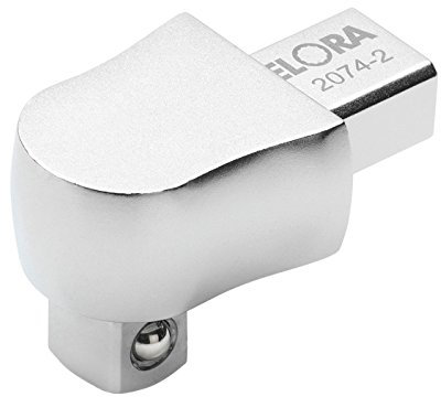 Elora Einsteck-Vierkant, feststehend 1/4 Zoll, 9 x 12 mm, 1 Stück, 2074-1