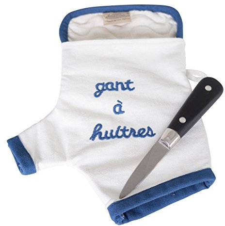Douce France Coffret gant et couteau à huîtres
