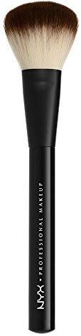 NYX Professional Makeup Pro Brush Powder 02 - Schminkpinsel, einfacher Auftrag von losem oder kompaktem Puder, weicher Make-up Pinsel
