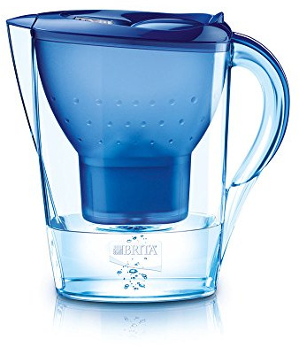 BRITA Marella Cool Water Filter Jug, Blue