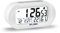 Elbe Reise-Wecker, LCD-Display 3,1/9 cm, Weiß, Modern, Unisex, 5.5 x 1.5 Zoll