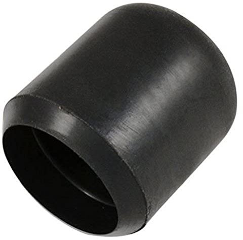Merriway® BH00399 (8 Pcs) Rubber Chair Floor Protector Ferrule Cap End Tip 22 mm (7/8 inch) Diameter Heavy Duty Black - Pack of 8 Pieces