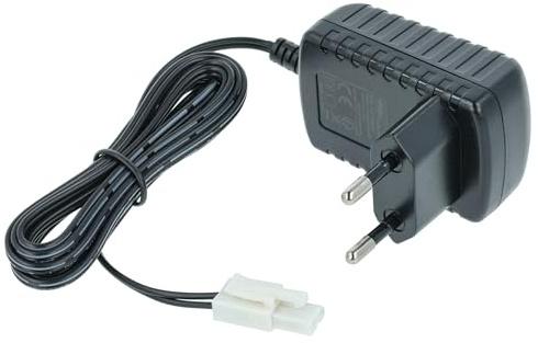 vhbw Ladegerät für RC-Akkus mit Tamiya-Anschluss, RC-Modellbau Akkupacks - 200 cm / 12 V / 0,25 A