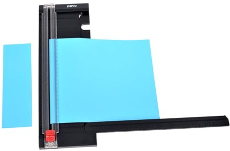 Pavo - Papierschneider A4 Kompakter Tafelschneider & Rollenschneider