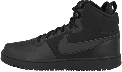 Nike Court Borough Mid Winter - Scarpe da Fitness Uomo, Nero (Black/Black 002), 40 EU
