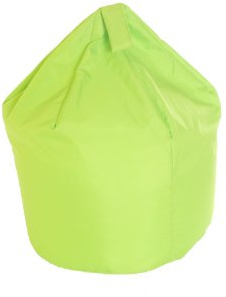 Child Size Indoor/Outdoor Bean Bag With Beans Lime Green