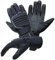 PROANTI Motorradhandschuhe Regen Winter | wasserdicht mit Membrane | gefüttert für mehr Komfort | Handfläche aus weichem Rindsleder | Soft-Protektor für Knöchelschutz | reflektierender Streifen | S