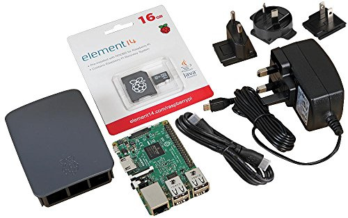 Raspberry Pi 3B Starter Kit Black