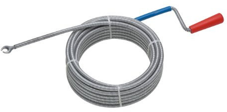 Meister Rohrreinigungswelle Ø 9 mm x 10 m - Flexible Spirale mit Kralle - Umweltfreundliche Lösung für hartnäckige Verstopfungen / Abflussspirale / Rohr-Reinigungssspirale / Rohrreiniger / 9405500