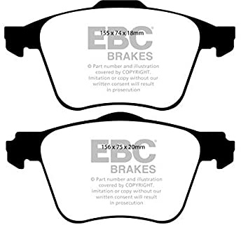 EBC Brakes DP41914R Yellow stuff Brake Pads