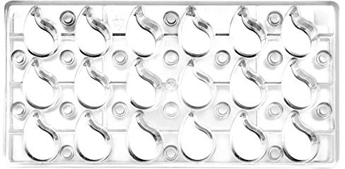 Ibili 799300 Lagrima magnetisk pralinform klar polykarbonat 30 x 14 x 2 cm