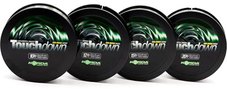 Korda Touchdown Mono For Carp Fishing 1000m Spool BROWN: 12lb