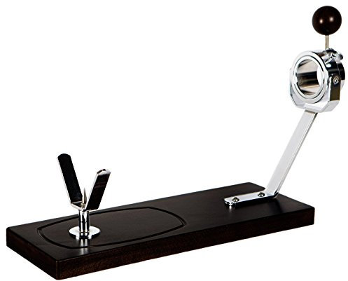 Buarfe - Portaprosciutto girevole in faggio Jabugo (tabla lunga/colore wengé)