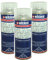 3x 400ml Wilckens Spraydose Spraylack Alkydharzlack Klarlack hochglanz 100ml/1,08€