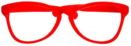 W WIDMANN MILANO Party Fashion - Occhiali giganti, clown, burlone, accessorio per costumi in maschera