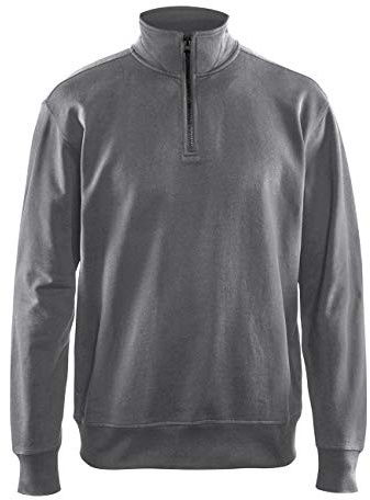 Blakläder 3369115810004XL storlek 4XL halvdragkedja tröja – vit XXL Grå