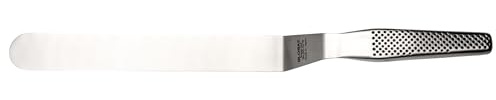Global 10 inch Angled Palette Knife, Cranked Spatula, Stainless Steel, Baking, GS-42/10