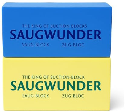 WSM - 2 spugne assorbenti Extra Forti - Blocco di aspirazione dei liquidi - Organico - Sostenibile - Economico - PVA di Alta qualità.