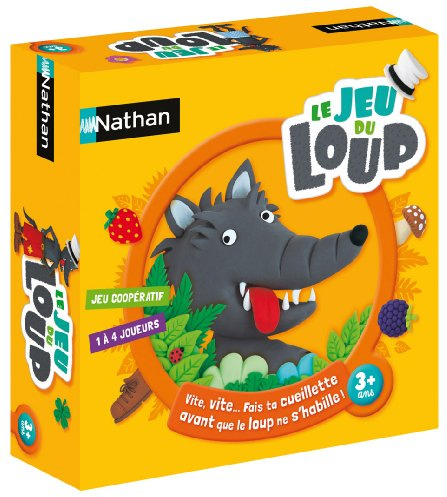 Nathan - Le Jeu du Loup - Jeu de Société Coopératif Enfant - Dès 3 Ans