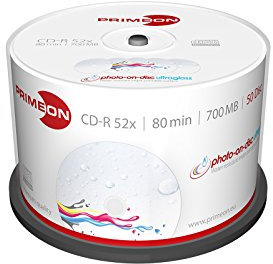 Primeon 2761109 CD-R 700MB 50pezzo(i) CD vergine
