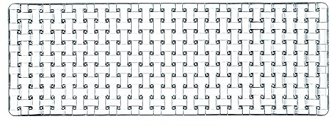 Nachtmann Servierplatte rechteckig 42x15 cm, Bossa Nova, 81412, Servierteller aus Kristallglas, Platte zum Servieren von Speisen, spülmaschinenfest